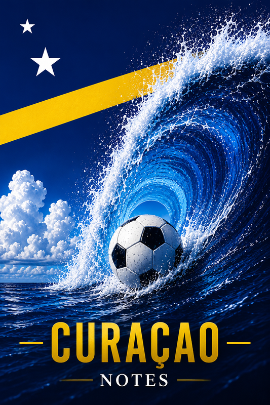 Curaçao Wave Notebook – Blanco Notitieboek